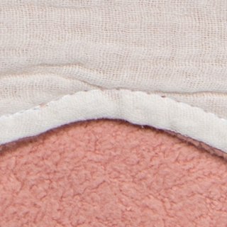 Hi Little One przytulanka doudou z zapachem mamy z zawieszką na smoczek BIO bawełna STAR White