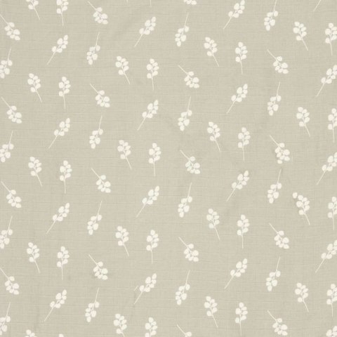 Jollein 2 otulacze niemowlęce Hydrophilic 115x115 cm Listki TWIG Olive Green