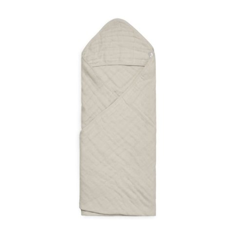 Jollein ręcznik z kapturkiem dla Niemowlaka 75x75 cm MUSLIN Nougat