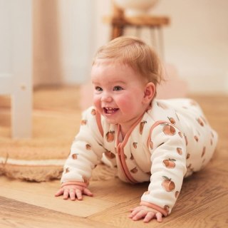 Jollein śpiworek niemowlęcy do spania całoroczny z odpinanymi rękawami PEACH 70 cm