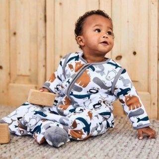 Jollein śpiworek niemowlęcy do spania całoroczny z odpinanymi rękawami POLAR 70 cm