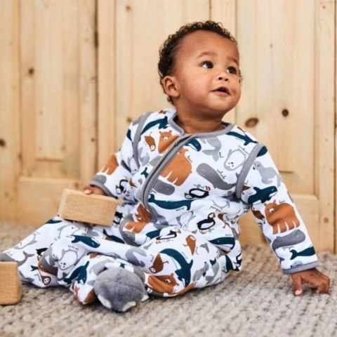 Jollein śpiworek niemowlęcy do spania całoroczny z odpinanymi rękawami POLAR 70 cm