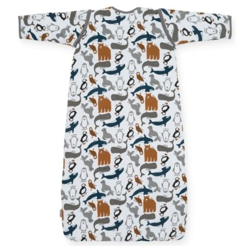 Jollein śpiworek niemowlęcy do spania całoroczny z odpinanymi rękawami POLAR 70 cm