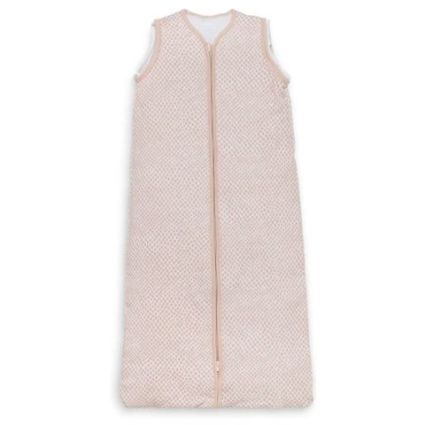 Jollein śpiworek niemowlęcy do spania całoroczny z odpinanymi rękawami 4 Pory Roku SNAKE Pale Pinka 110 cm