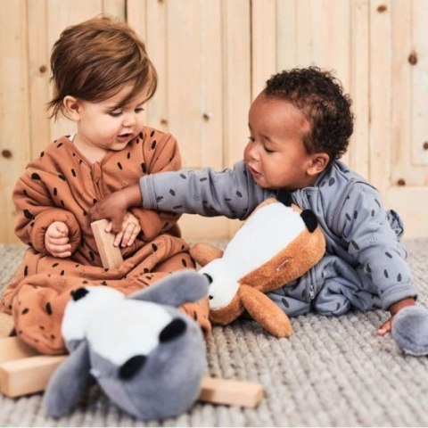 Jollein śpiworek niemowlęcy do spania całoroczny z odpinanymi rękawami SPOT Storm Grey 70 cm