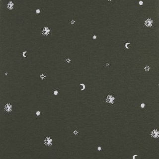 Jollein śpiworek niemowlęcy do spania całoroczny z odpinanymi rękawami STARGAZE Leaf Green 70 cm