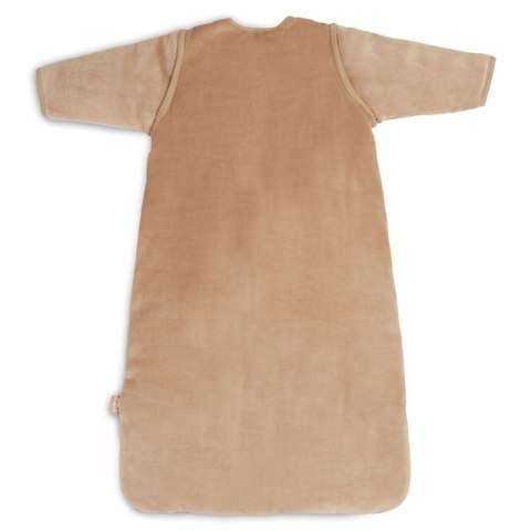 Jollein śpiworek niemowlęcy do spania całoroczny z odpinanymi rękawami VELVET Biscuit 70 cm
