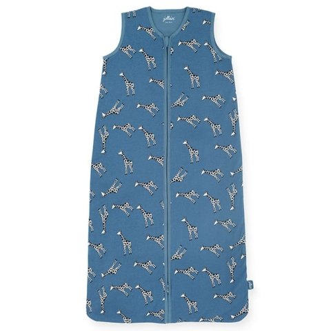 Jollein śpiworek niemowlęcy do spania 0,5 TOG GIRAFFE Jeans Blue 90 cm