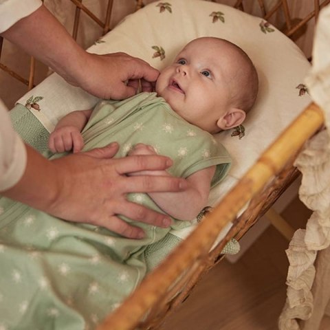 Jollein śpiworek niemowlęcy do spania 0,5 TOG SUN Sea Foam 90 cm