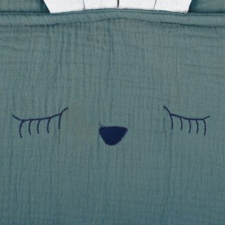 Hi Little One organizer przybornik do łóżeczka SLEEPY BUNNY Tiffany/White