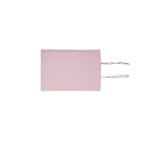 Hi Little One poszewka na pościel dla niemowląt z oddychającej organicznej BIO bawełny MOUSE Blush/Baby Pink