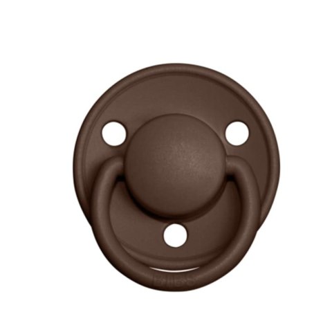 BIBS DE LUX MOCHA Smoczek uspokajający silikonowy ONE SIZE