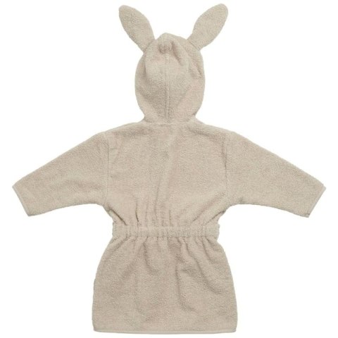Jollein szlafroczek dziecięcy z kapturem 3-4 lata Króliczek RABBIT FROTTE Nougat