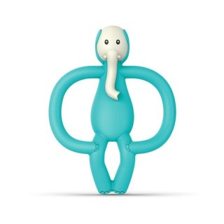 Matchstick Monkey gryzak silikonowy sensoryczny z mini szczoteczką Animals Elephant