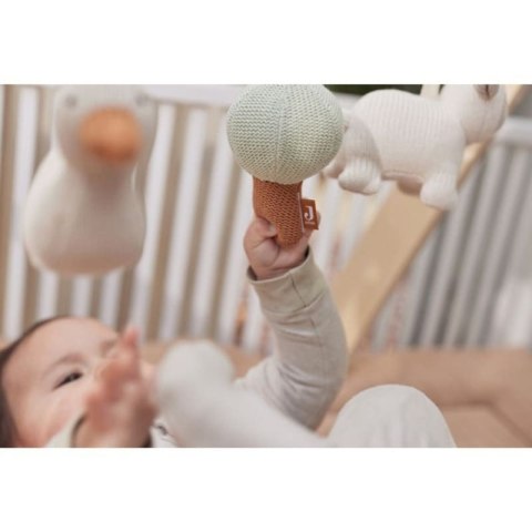 Jollein 3 zabawki interaktywne do stojaka BABYGYM FARM