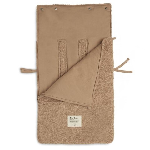 Jollein ciepły śpiworek do wózka i fotelika BOUCLE Biscuit