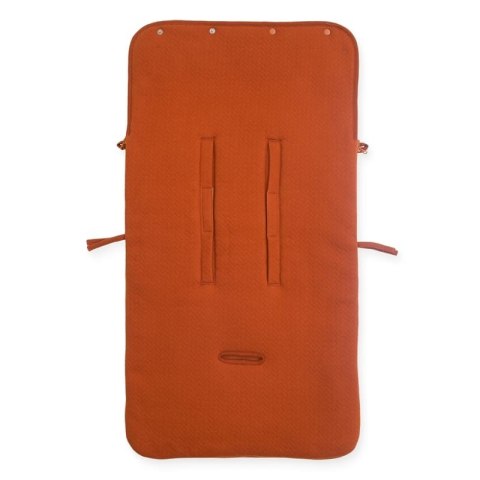 Jollein ciepły śpiworek do wózka i fotelika BRICK VELVET Rust