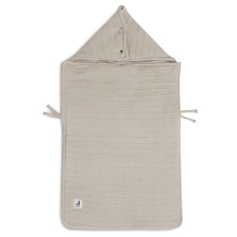 Jollein ciepły śpiworek do wózka i fotelika PURE KNIT Nougat