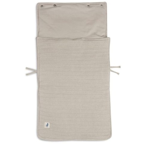 Jollein ciepły śpiworek do wózka i fotelika PURE KNIT Nougat