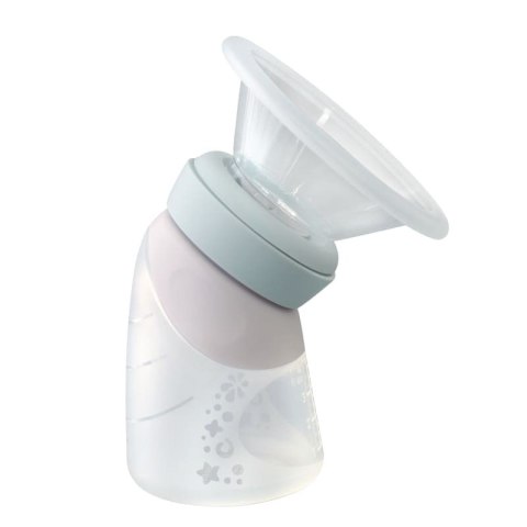 Marcus & Marcus silikonowa butelka antykolkowa dla Noworodka z laktatorem 2w1 120 ml Mint