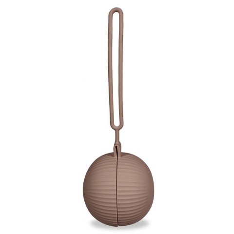 Nuuroo silikonowy pojemnik na smoczek hermetyczny Camille Chocolate Malt