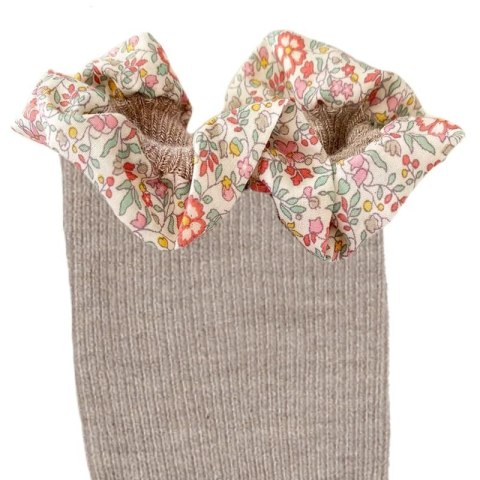 GoBabyGo skarpetki antypoślizgowe dla dziewczynki LIBERTY BAMBOO Sand/Katie Millie Yellow 2 lata