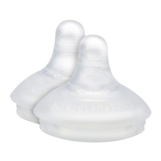 Marcus & Marcus antykolkowe smoczki silikonowe przepływ VARIABLE 2 szt