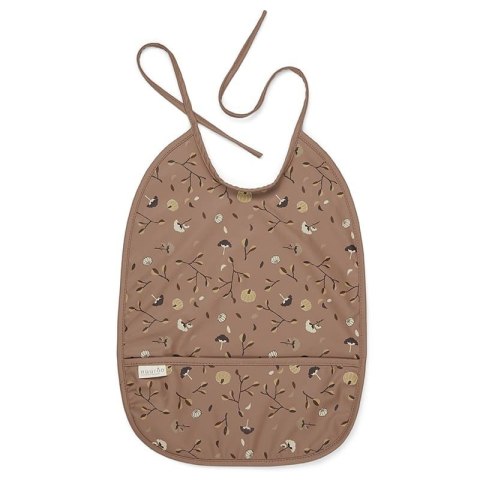 Nuuroo śliniak wodoodporny do pierwszych posiłków PUMPKIN FLOWER