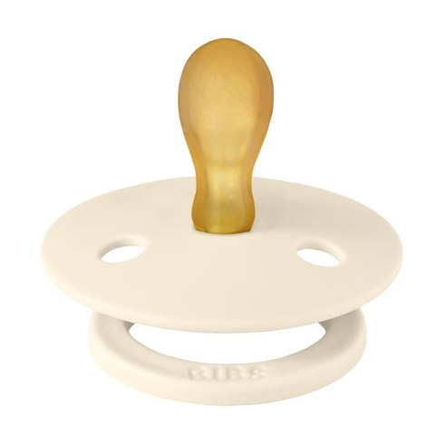 BIBS COLOUR SYMMETRICAL IVORY S Smoczek Symetryczny kauczuk Hevea