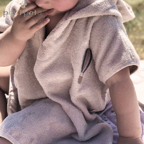 Petu Petu ponczo kąpielowe z kapturem dla niemowlaka Air Baloon