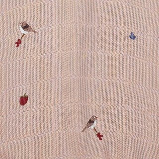 Petu Petu ponczo kąpielowe z kapturem muślin Flower Bird 1-2 lata