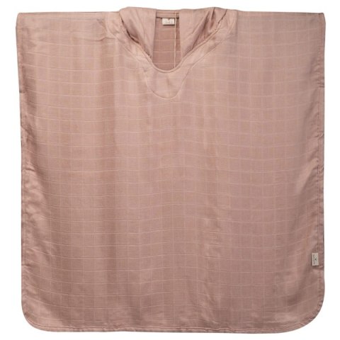 Petu Petu ponczo kąpielowe z kapturem muślin Rose 3-4 lata