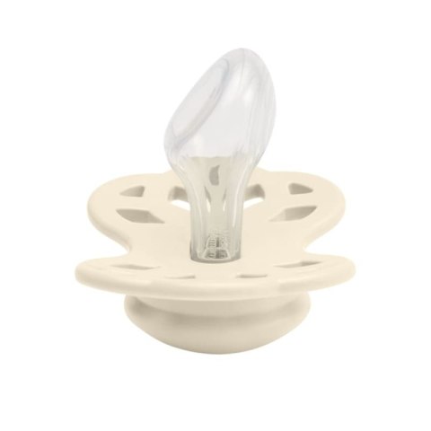 BIBS INFINITY ANATOMICAL IVORY M Smoczek ortodontyczny silikonowy