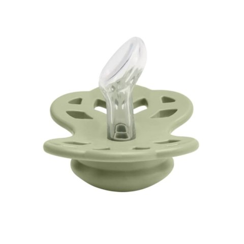 BIBS INFINITY ANATOMICAL SAGE S Smoczek ortodontyczny silikonowy
