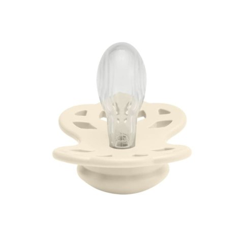 BIBS INFINITY SYMMETRICAL IVORY M Smoczek Symetryczny Silikonowy