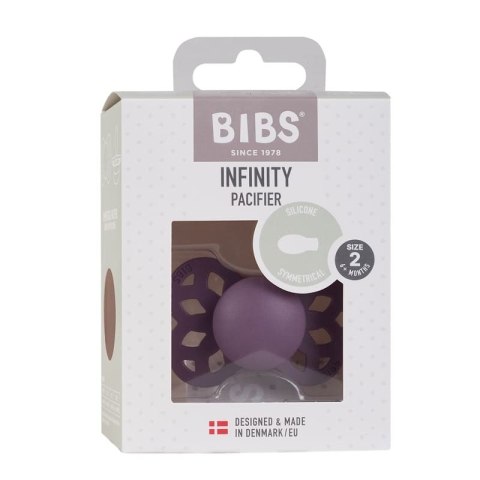 BIBS INFINITY SYMMETRICAL MAUVE M Smoczek Symetryczny Silikonowy