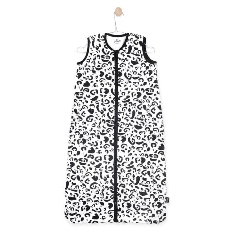 Jollein śpiworek niemowlęcy do spania 0,5 TOG LEOPARD Black & White 70 cm