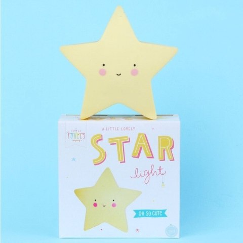 A Little Lovely Company lampka nocna LED Gwiazdka