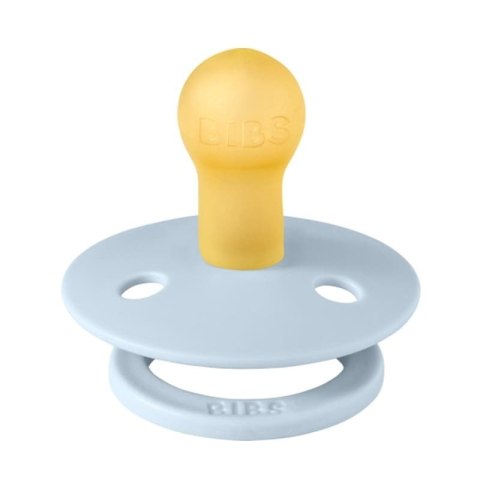 BIBS COLOUR 1 PACK BABY BLUE S Smoczek Uspokajający kauczuk Hevea