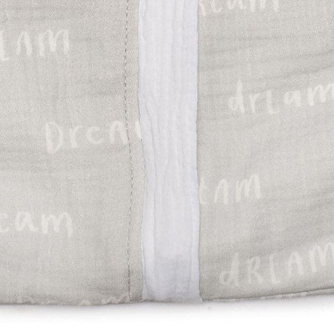 Hi Little One śpiworek do spania dwustronny TOG 1,0 BIO bawełna GROW UP DREAM/WHITE muumee