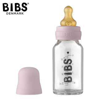 BIBS Butelka Szklana dla Noworodków 110 ml DUSKY LILAC