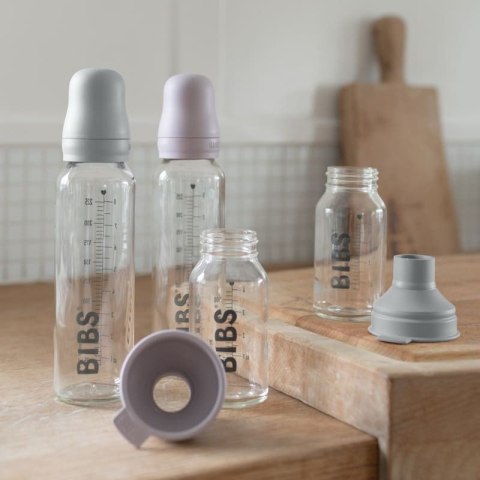 BIBS Butelka Szklana dla Noworodków 110 ml DUSKY LILAC