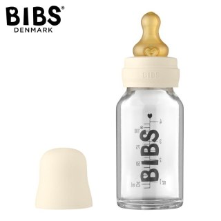 BIBS Butelka Szklana dla Noworodków 110 ml IVORY
