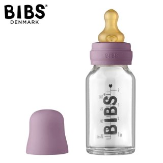 BIBS Butelka Szklana dla Noworodków 110 ml MAUVE