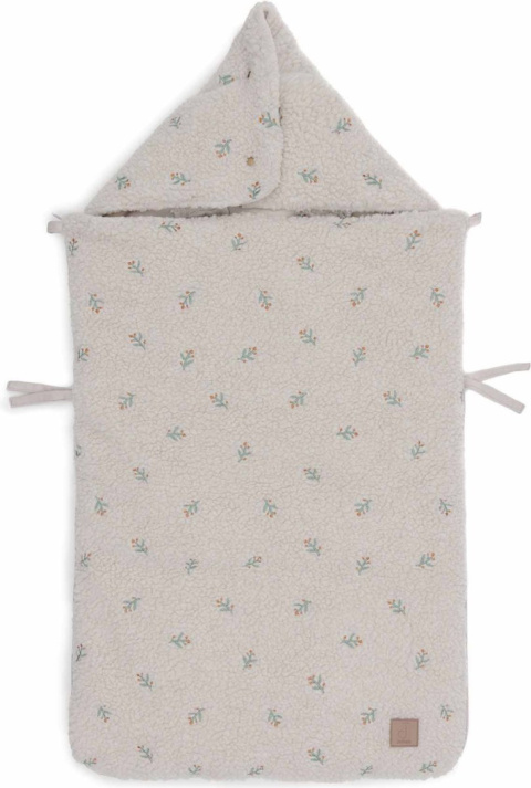 Śpiworek do wózka i fotelika 42x82cm Teddy Lovely Jollein