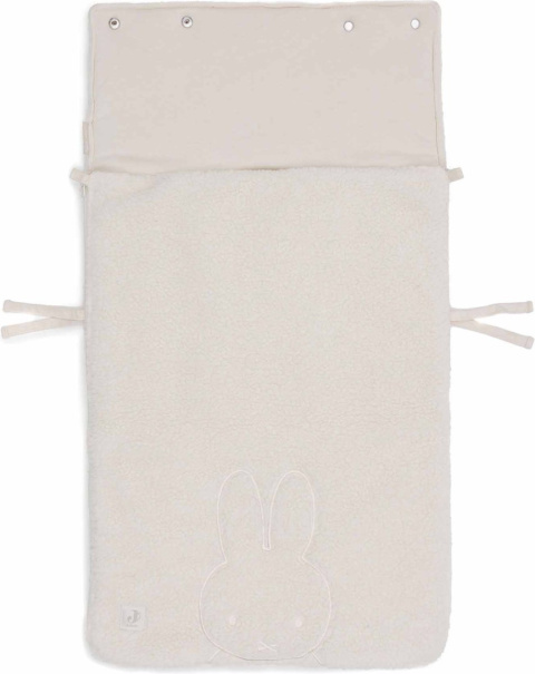 Śpiworek do wózka i fotelika 42x82cm Miffy Teddy Jollein
