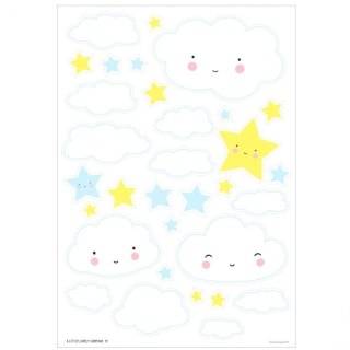 A Little Lovely Company - Naklejki ścienne Chmurki