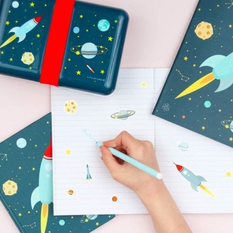 A Little Lovely Company - Notatnik A5 Kosmos - zestaw 2 szt.