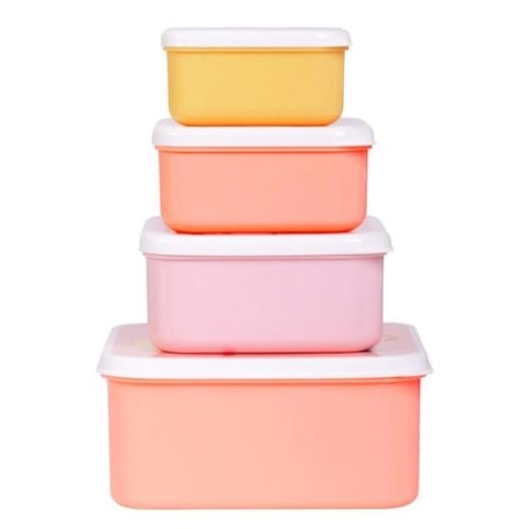 A Little Lovely Company - 4 Lunchboxy śniadaniówki Syrena