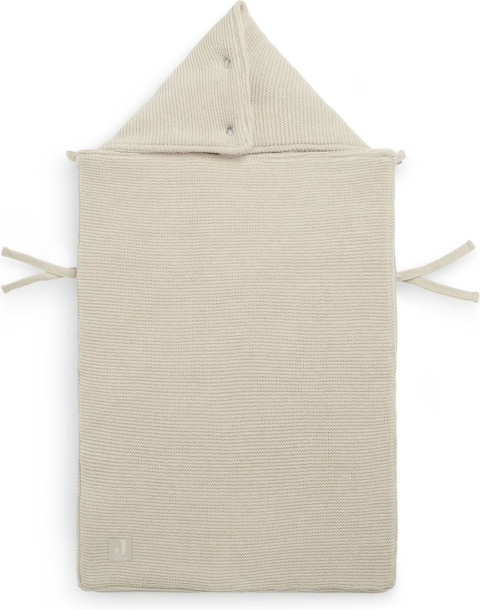 Śpiworek do wózka i fotelika basic beżowy 42x82cm Jollein